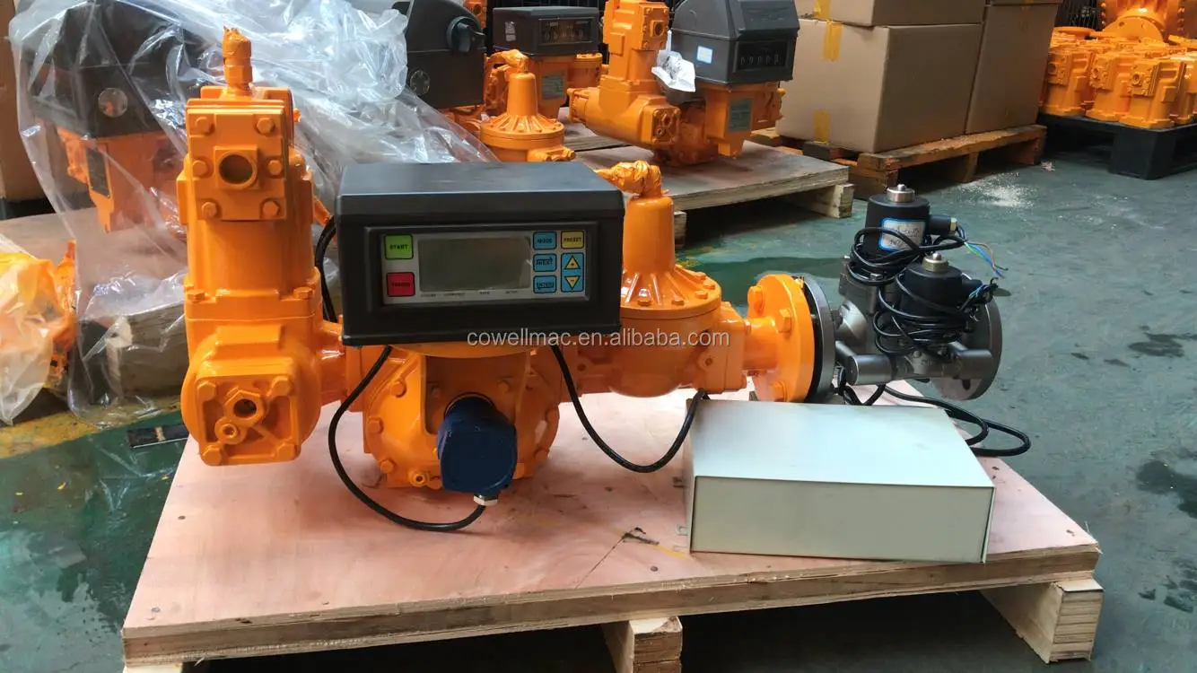 Cowell Nitrogen Lpg Gas Flow Meter Digital Lpg Flowmeters With