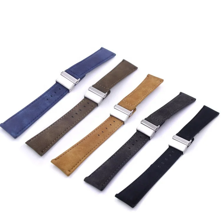 

WAC-21 Wristwatch Strap Watchband Men Classic PU Watch Band