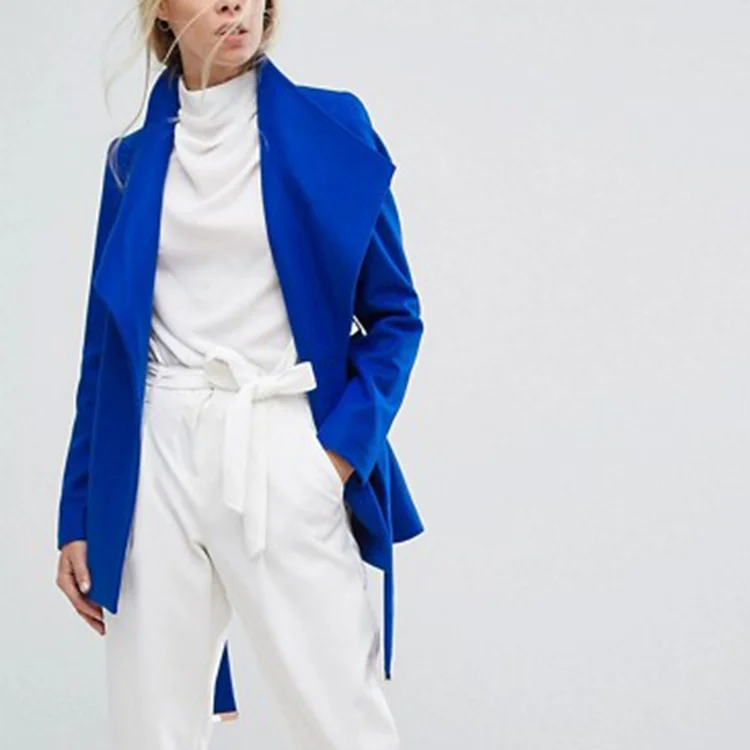 bright blue womens jacket