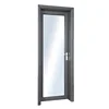 Cable de aluminio cabinet metal bookcase with glass door green tinted window