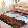 Hot selling for dubai market nonwoven material chinese knot braid carpets and rugs for living room