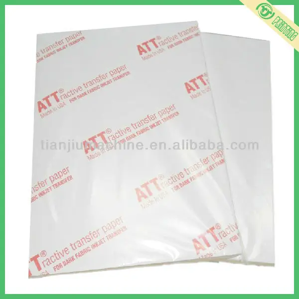 heat transfer paper dark