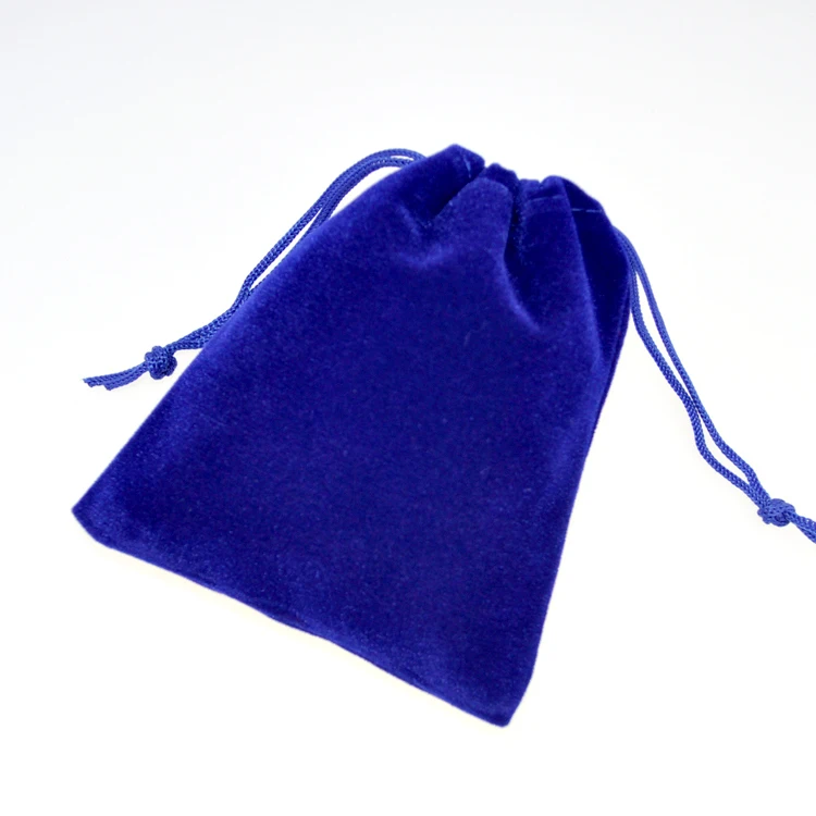 blue pouch bag