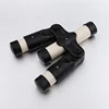 DF-12 adjustable 4 way pipe joints swivel lean pipe bracket