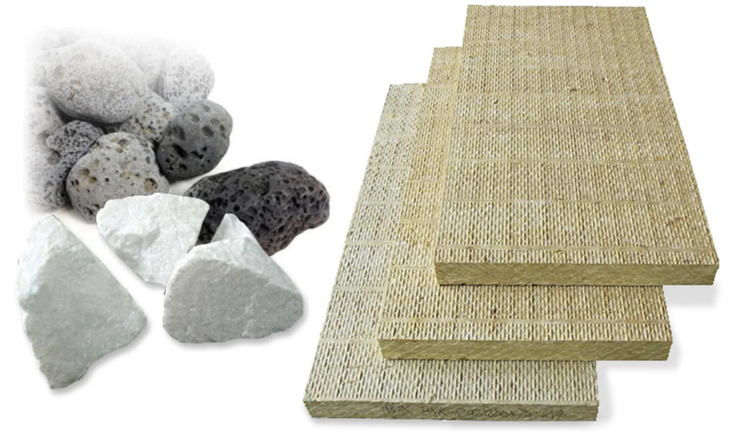 Thermal Insulation Fireproof Glass Rock Wool Sound Absorbing Boards Rockwool Insulation For