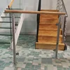 Prefabricated Glass Clamp Steel Pipe Railing Post