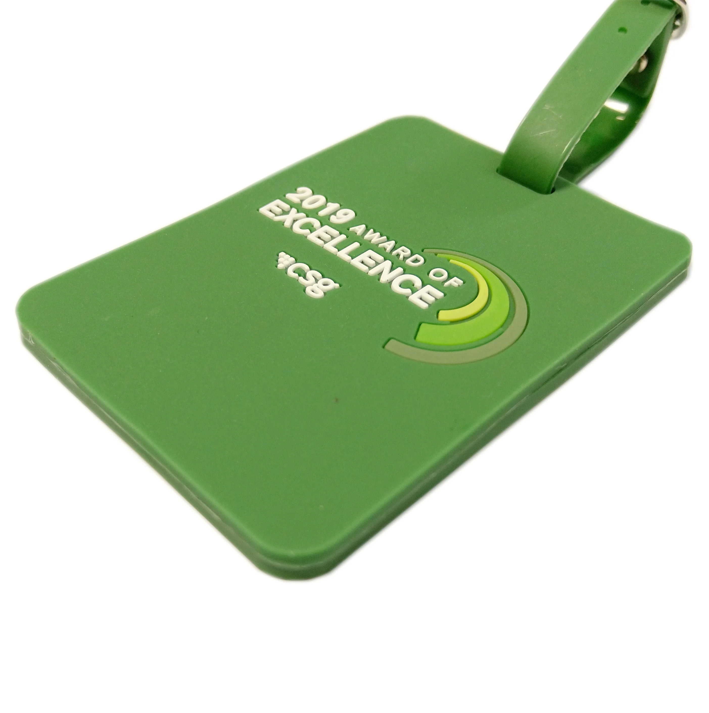 自定义 id 持有人硅胶行李标签旅行