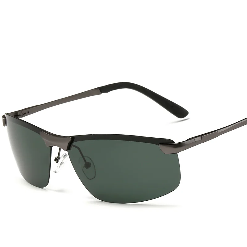 Superhot Polarized Men's Sunglasses Rimless Sport Sun Glasses Driving Goggle Eyewear For Men Oculos De Sol Masculino 144501