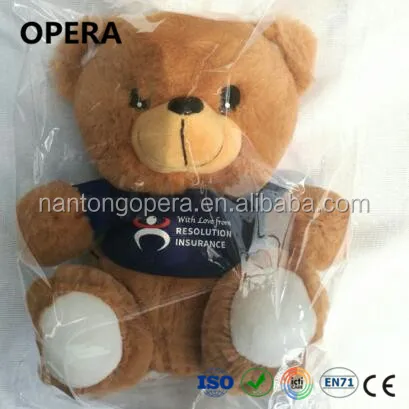 plastic bag for teddy bear