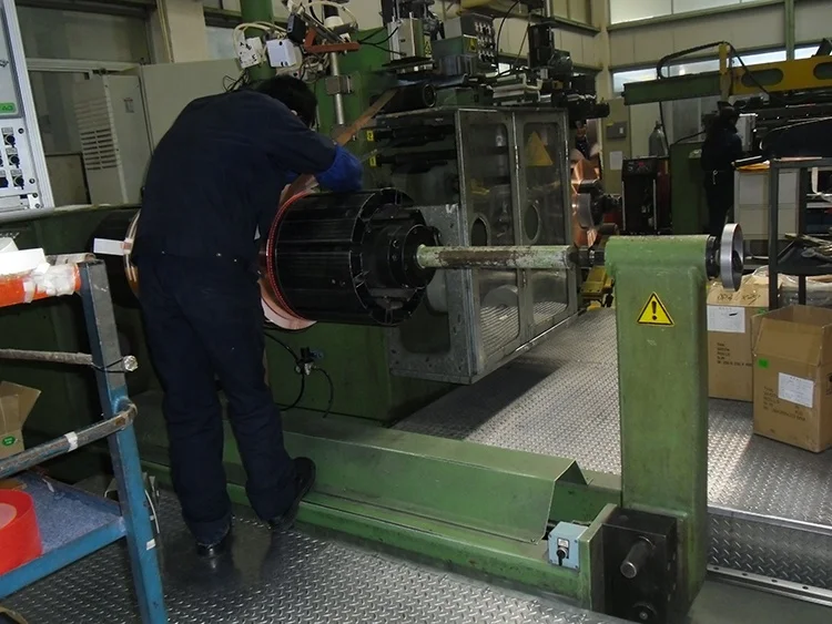 
Full Automatic High Voltage Transformer Foil Winding Machine 