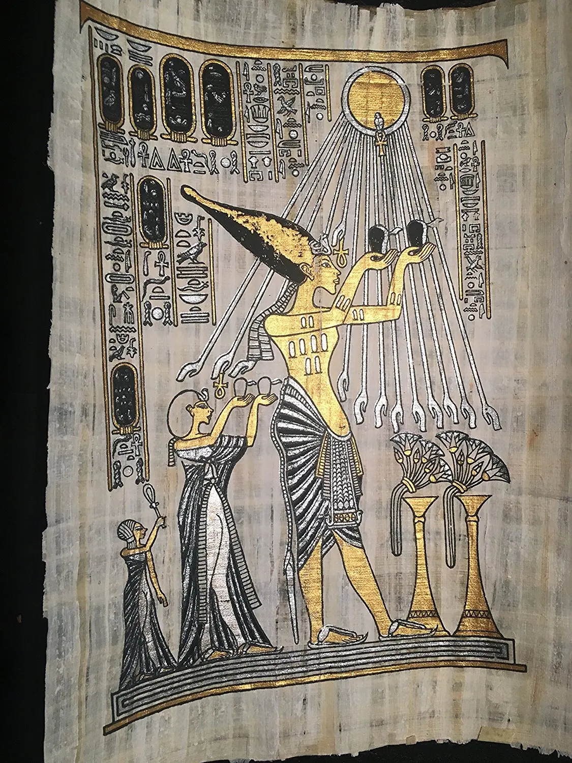 papyrus ancient egypt relief