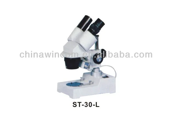 S-30 series two headed stereo zoom microscope with digital camera