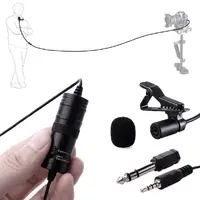 

BOYA BY-M1 3.5mm professional Audio Video Recording Lapel Condenser Camera Microphone for Canon DSLR Camcorders,smartphone mic