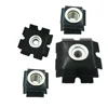 Sale use in 22*22mm square pipe,high-quality internal thread lock nut produced in Dongguan.