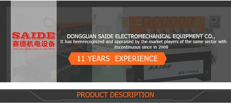 Anti-Epidemic Supplies Production Equipment Dongguan Saide Heavy Body Automatic Acrylic Cutting Saw Machine