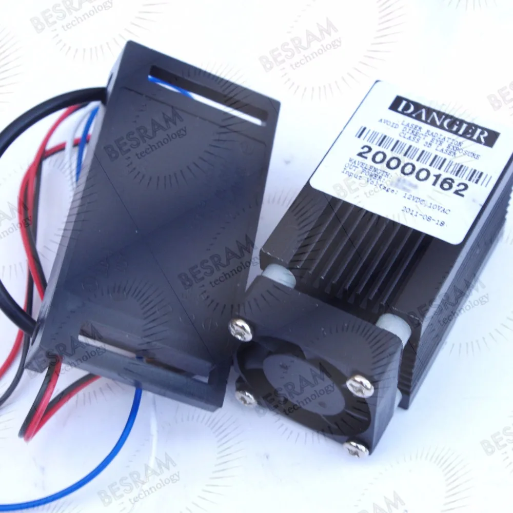 
3450 450nm Laser Diode Module 50mw 120mW 200mw 400mw 500mw 800mw 12VDC Focusable 400mW Blue Blu-Ray 445nmTTL LAB 