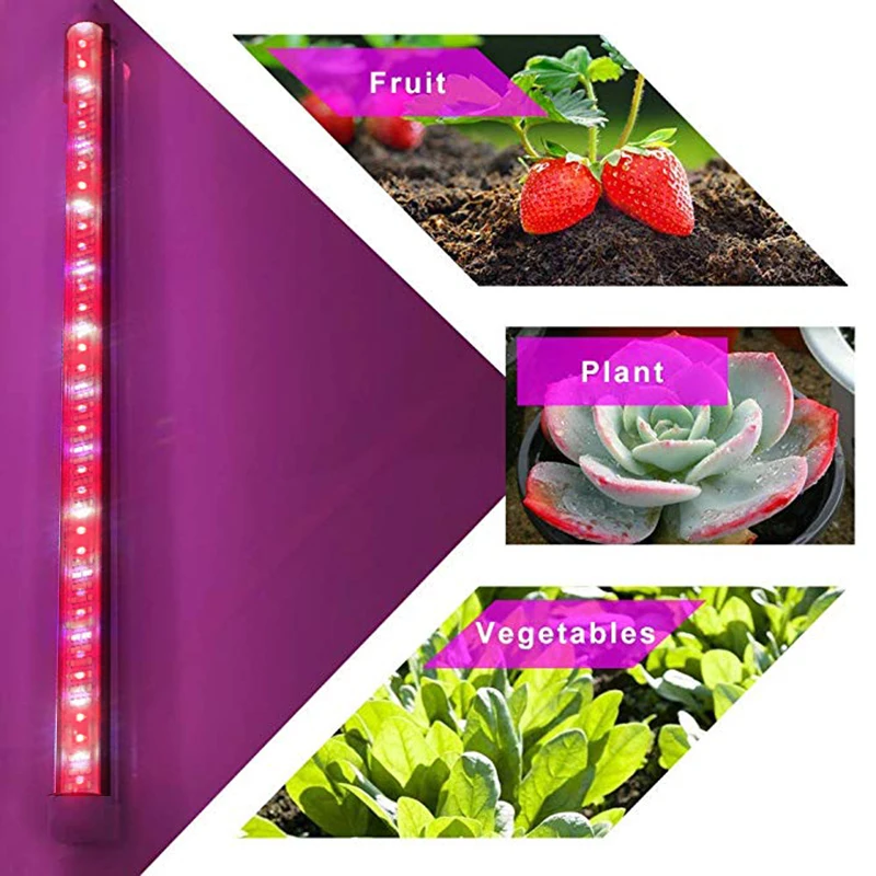 Greenhouse grow light bar T8 T5 eshine systems plant factory hydroponic led grow tube for vegetables and medical plants