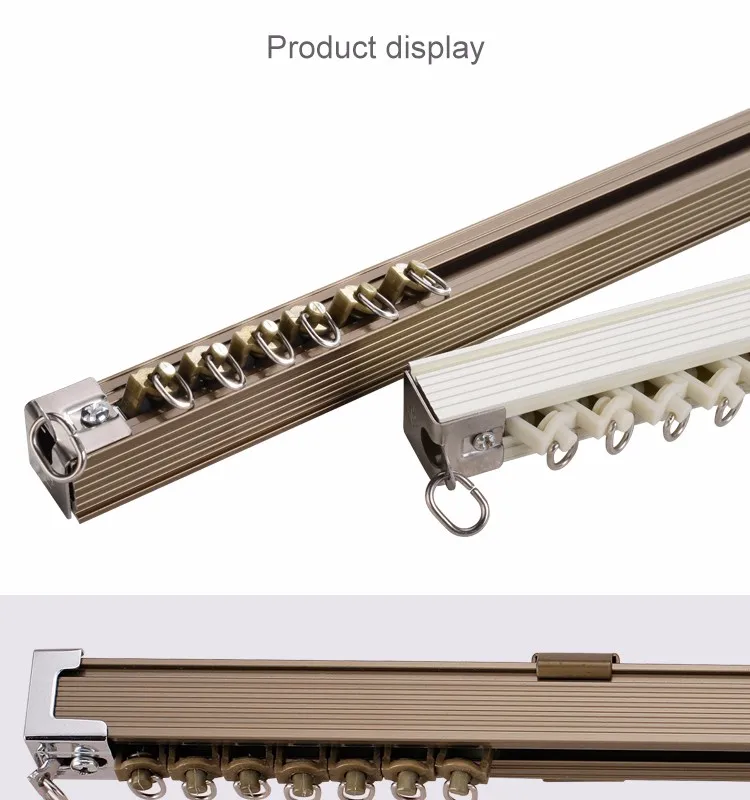 Szone Project Slient Design Heavy Duty Aluminium Curtain Track In Stock