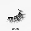 100% real beautiful fluffy 3D effects natural looking false eyelashes