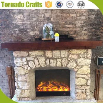 2018 Tornado Customizable Stone Fireplace Interior Decoration