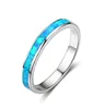 Opal Rings Jewelry Women 925 Sterling Silver