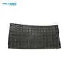 Friction material rubberized brake lining roll with steel mesh