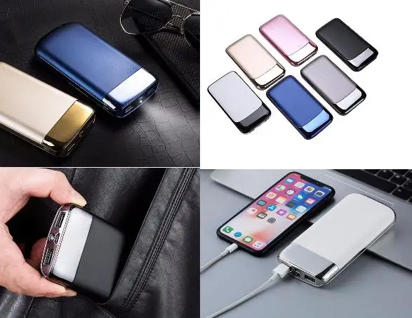 For Samsung S8/S7/Iphone 8/Iphonex Qi Wireless Fast Charging Power Bank 10000 Mah - ANKUX.COM
