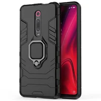 

for xiaomi mi 9T Pro Armor back case cover Shockproof 2 in 1 mi 9 phone case with ring for redmi K20 / K20 Pro