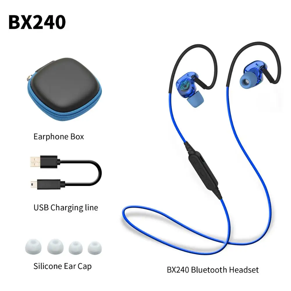 2017 Hot Sale New fashionable Sports Bluetooth earphone BX325