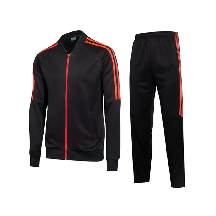 

Custom design low MOQ men tracksuit from factory