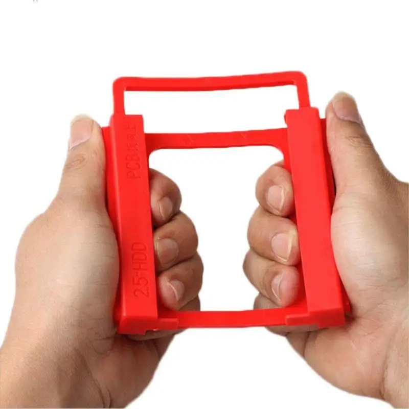 

2.5 inch to 3.5 inch SSD HDD Hard Disk Drive Mounting Plastic Adapter Bracket Dock Enclosure Holder for PC desktop