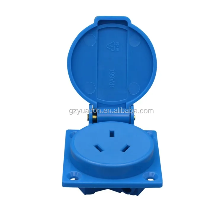 Australian Waterproof Socket With Cover For Industrial - Buy Waterproof ...