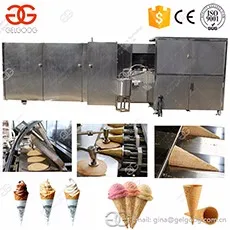 Small Scale Commercial Ice Cream Wafers Cone Making Machine