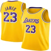 

2019 Cheap Sale 23 LeBron James 0 Kyle Kuzma 100% Stitched Top quality Basketball Jersey