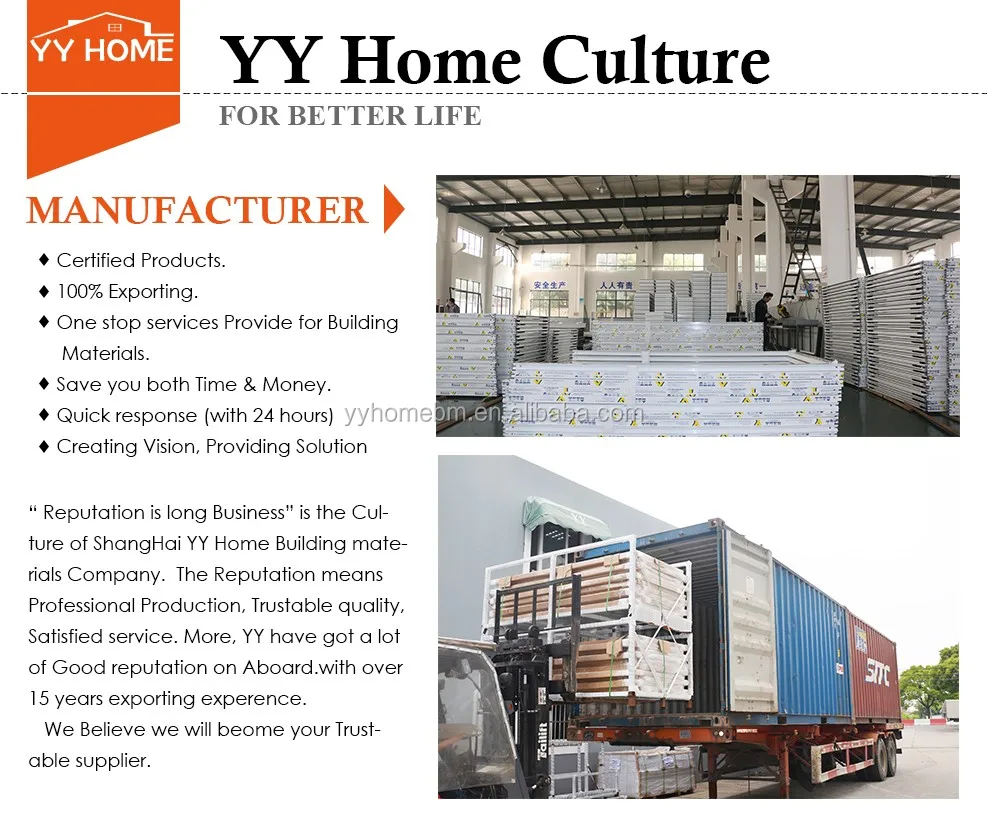 YY Home Australia AS2047 standard wholesale commercial system double glazed doors and windows