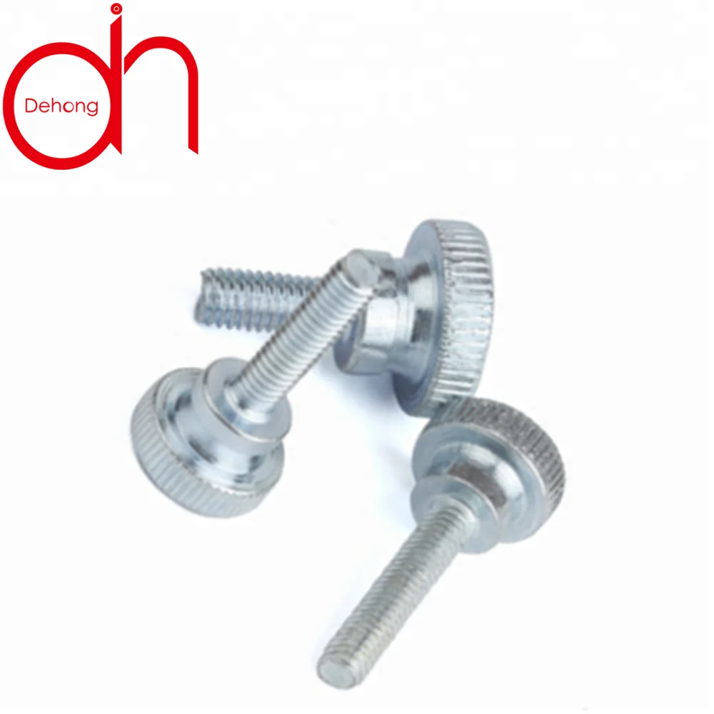 
High quality new design stainless steel brass head knurled thumb screw for retail industry 