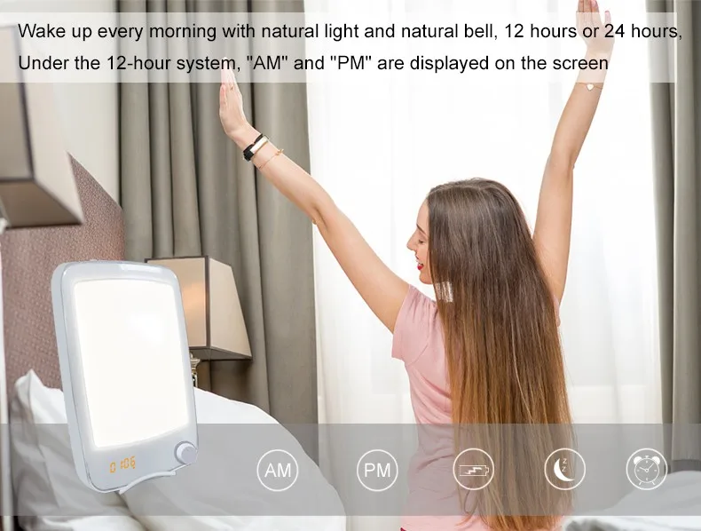 Seasonal Affective Disorder Used Sleep And Wakeup Sad Light Therapy