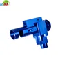 OEM design aluminum cnc machining customized hopup chamber blue anodized