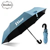 Factory Price Custom Logo Top Quality Auto Open Close 3 Fold Umbrella