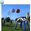 Funny game Monster inflatable bouncer games colorful inflatable basketball hoop sports