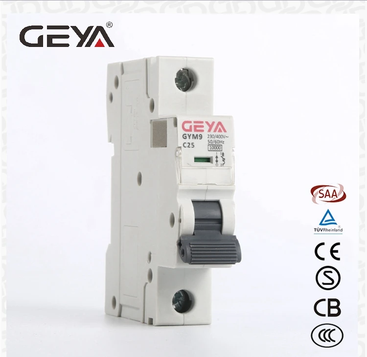 Geya Wholesale Gym9 Circuit Breakers Factory Ic65n C63a Mcb With