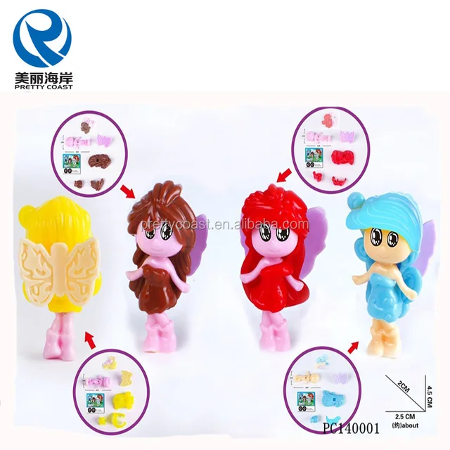 hot sale candy toy assemble toy girl
