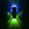 Hotel modern creative 2W 6W led wall lamp color square simple night light