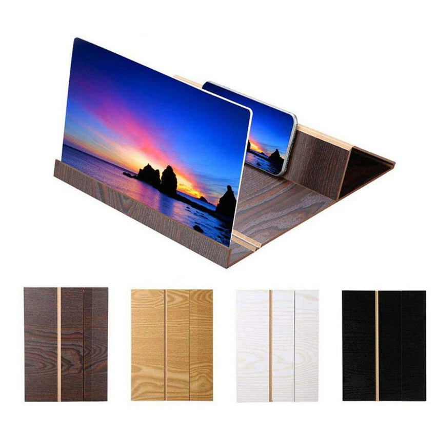 Hot Sales Wooden Tablet Screen Magnifier Smartphone Screen Magnifier