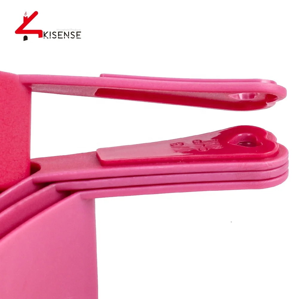 
4-Piece set heart-shaped Plastic measuring cups/baking measuring tools 