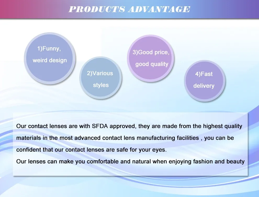  Charming Sweety Looking Cheap Cosmetic Korea Natural Colored Contact Lenses 