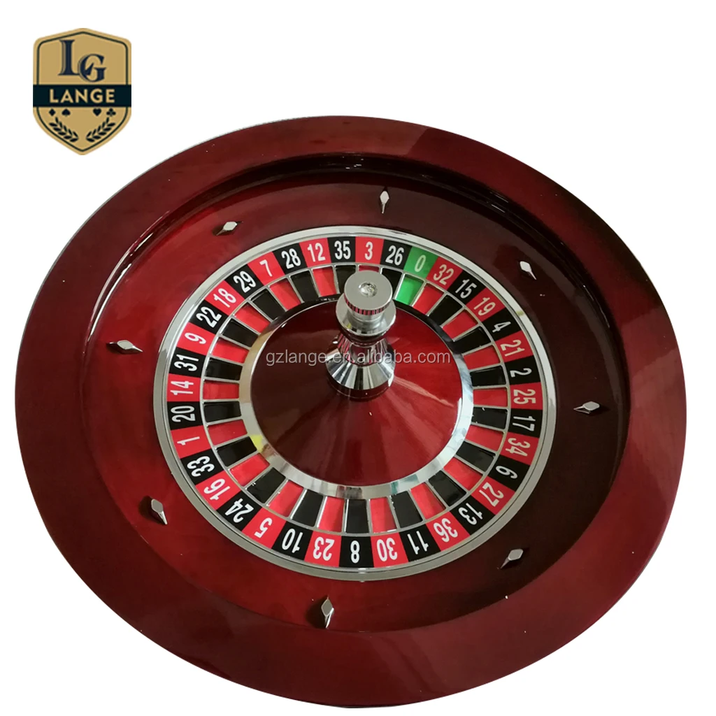 
32' Professional Casino Roulette Accessories Wood Roulette Wheel 