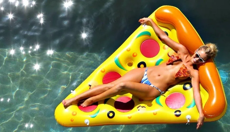 Pizza Pool Floats Pizza Pool Floats