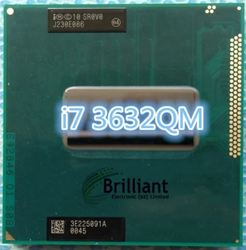 

Intel CPU SR0V0 i7-3632QM Intel Core i7 Mobile Chip central processor 2.2GHZ 6MB SROVO I7 3632QM