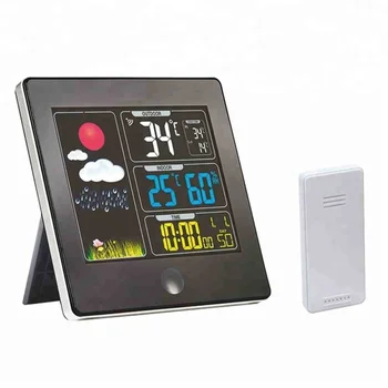 New Product Home Digital Color Automatic Wireless Home Weather Station ...